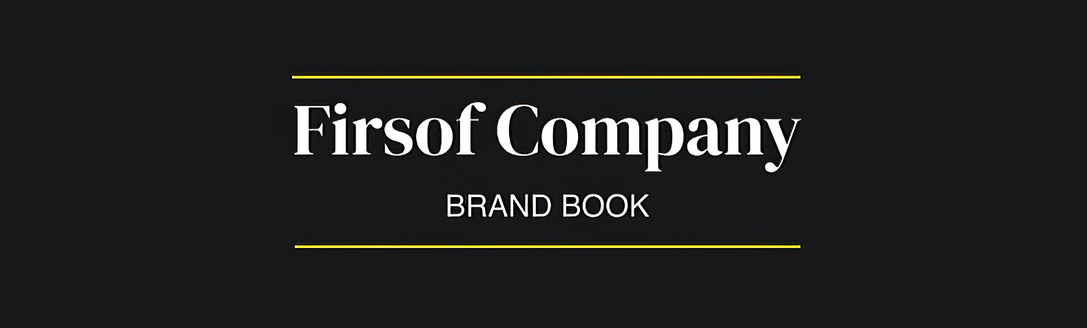 Firsof Brand Book Design