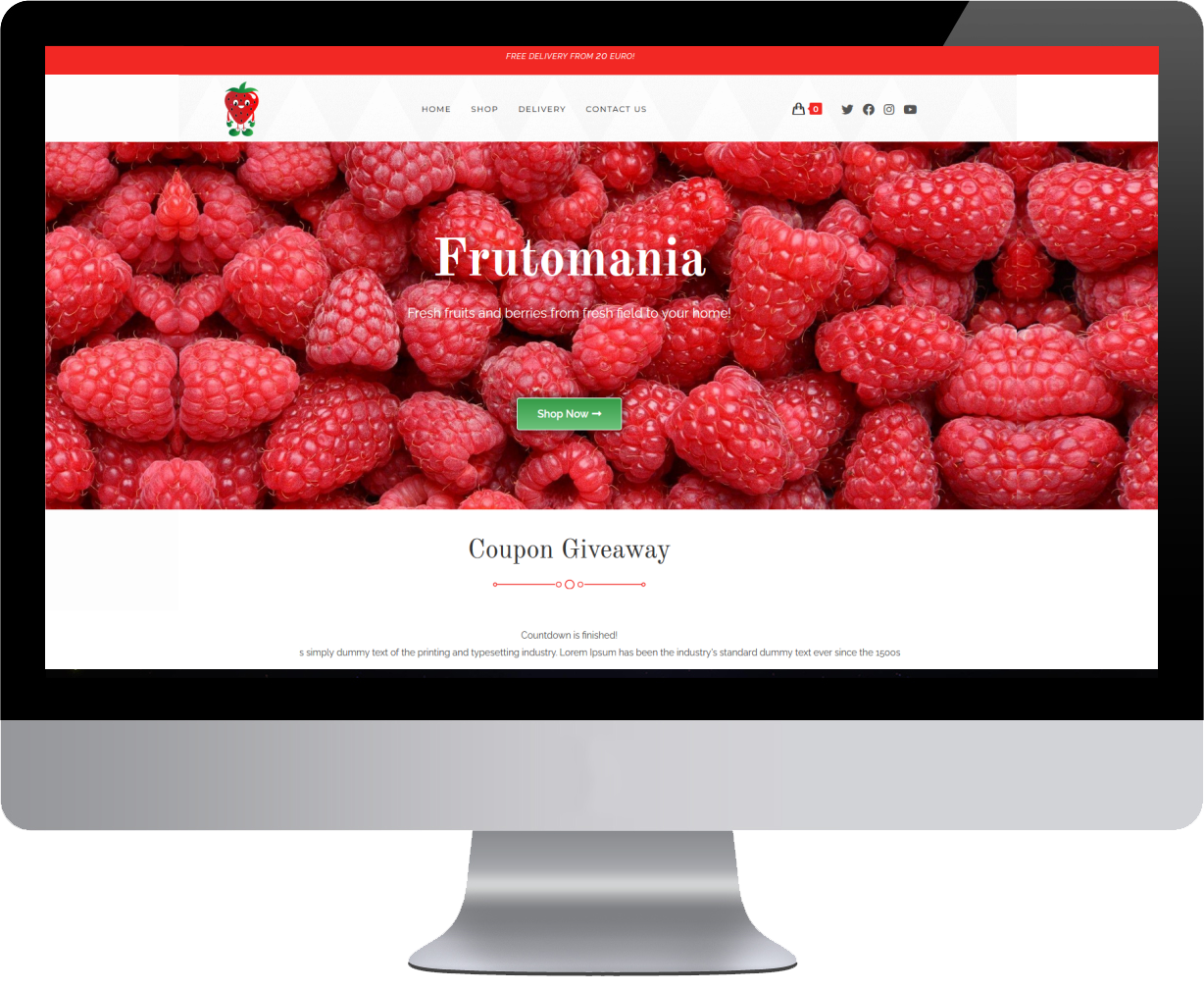 Frutomania Website